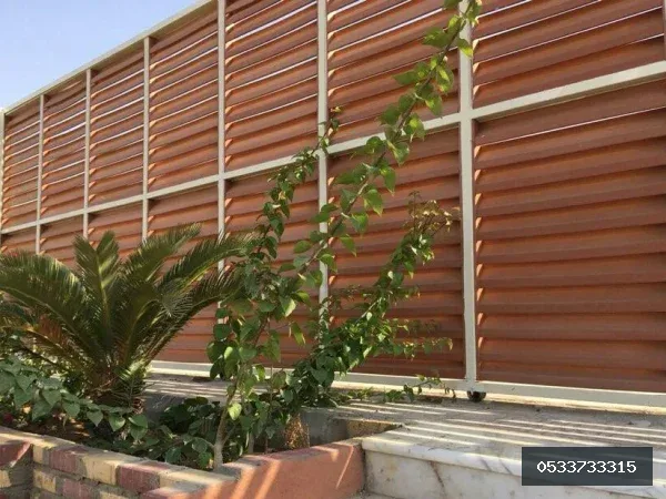سواتر خشبية — سواتر خشبية في جدة